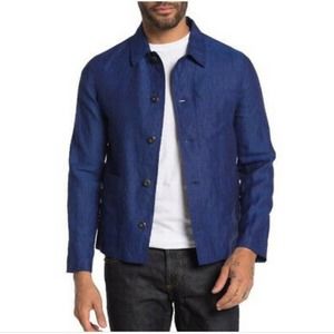 Burberry NWT Ainsworth Linen Button-Down Shirt 52R